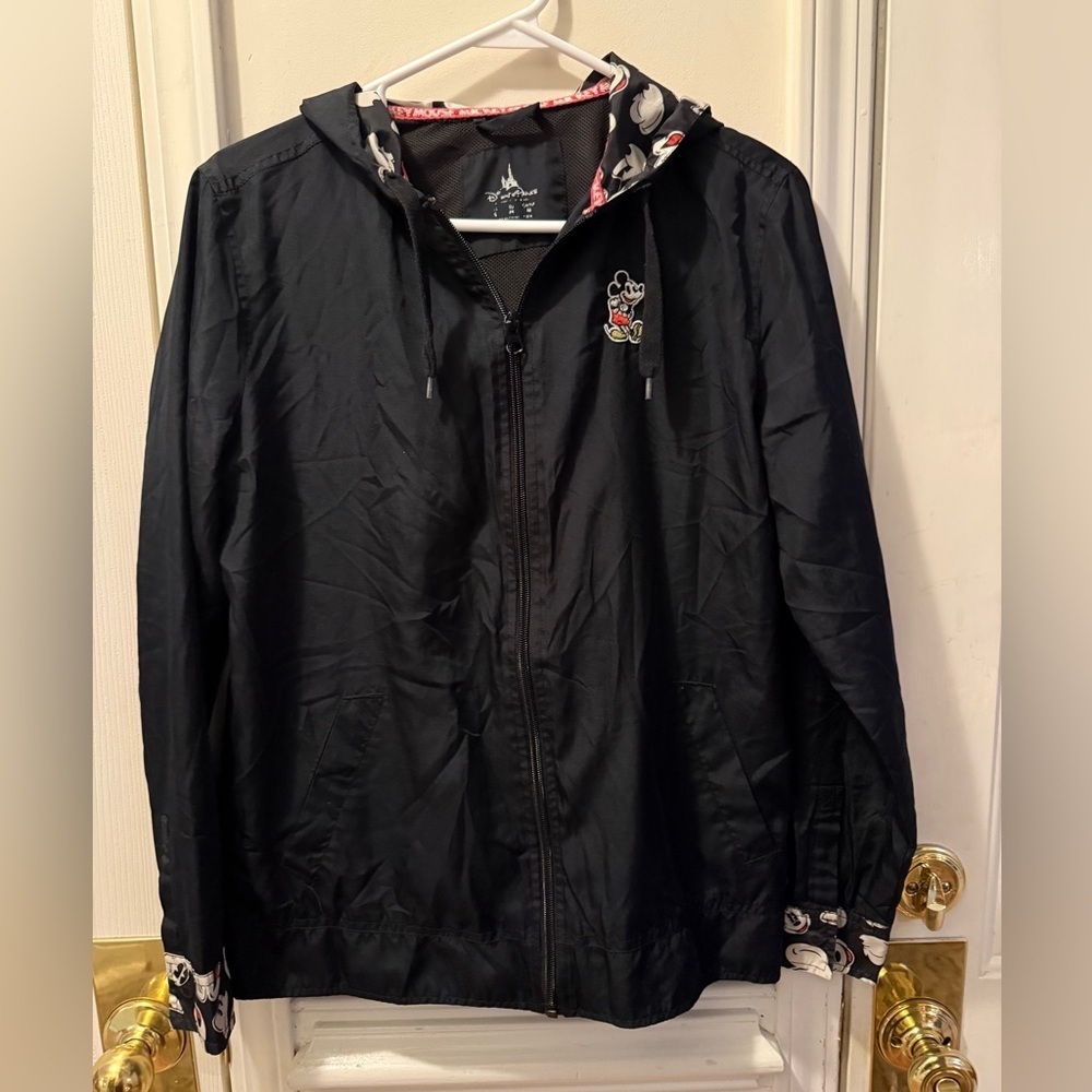 Disney Parks Mickey Mouse Hooded Windbreaker Jacket